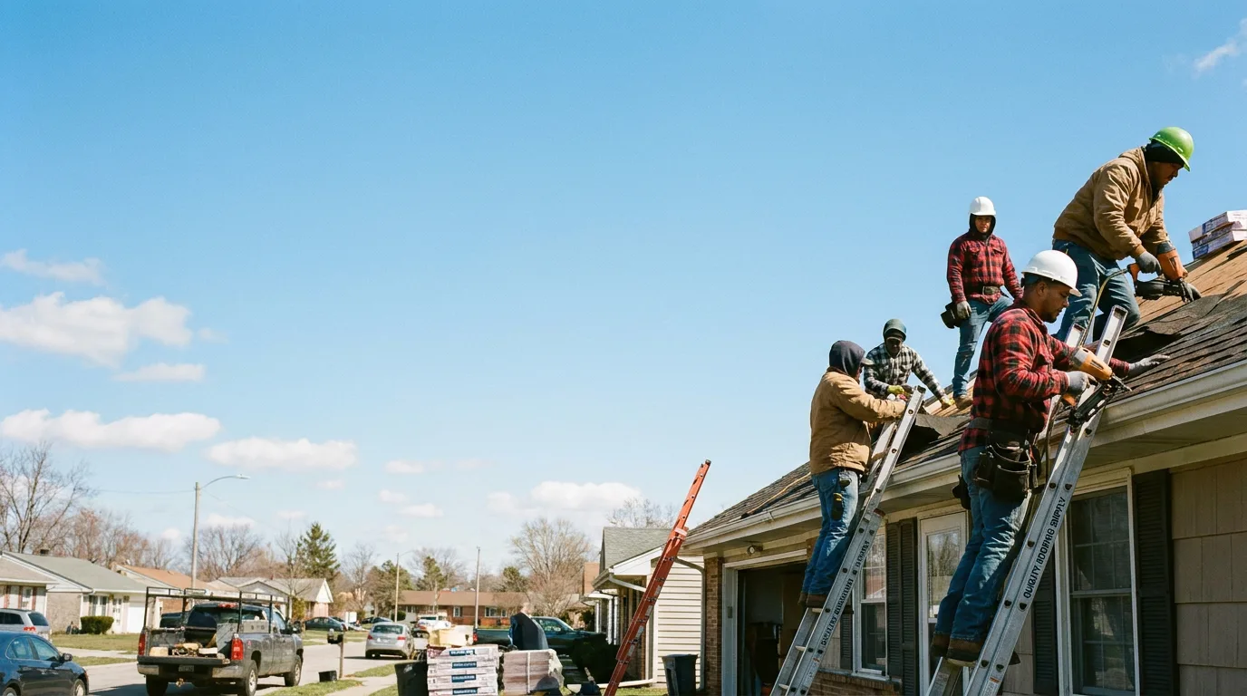 Roofing in Weidman, MI near me